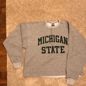 Michigan State Cropped Crewneck